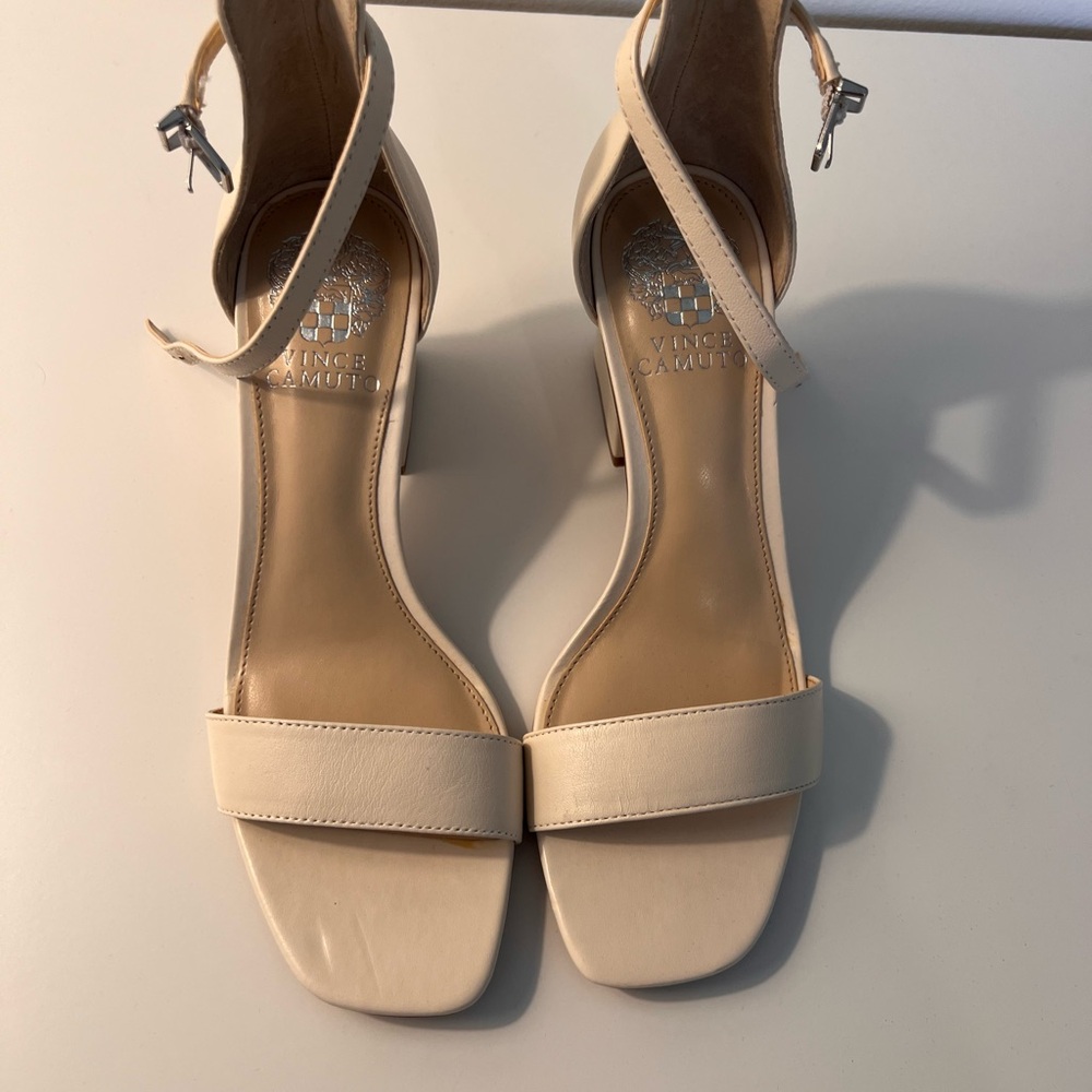 Vince Camuto Cream Women's Sandals